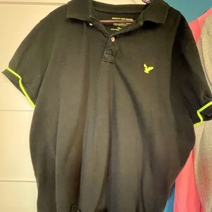 American Eagle Ringer Polo, 3XL
